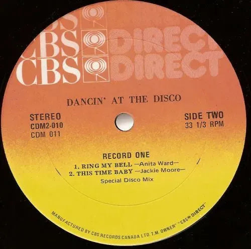 Various : Dancin' At The Disco (2xLP, Comp, Mixed)