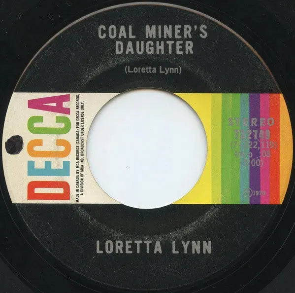 Loretta Lynn : Coal Miner's Daughter (7", Single)