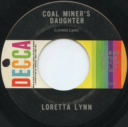 Loretta Lynn : Coal Miner's Daughter (7", Single)