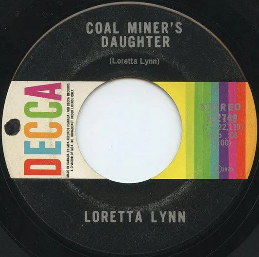 Loretta Lynn : Coal Miner's Daughter (7", Single)