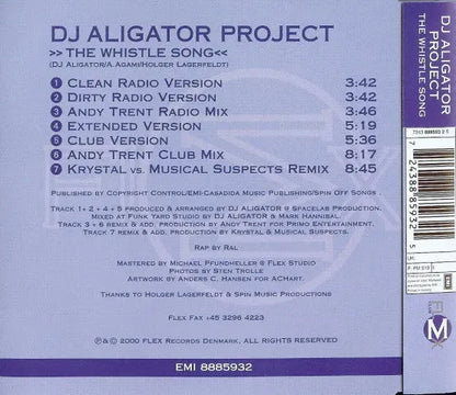 DJ Aligator Project : The Whistle Song (International Edition) (CD, Maxi)