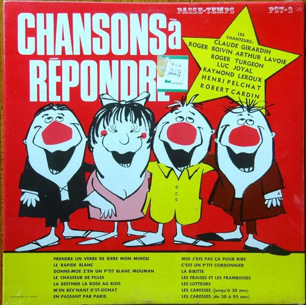 Various : Chansons à Répondre (LP, Comp, Mono, RE)