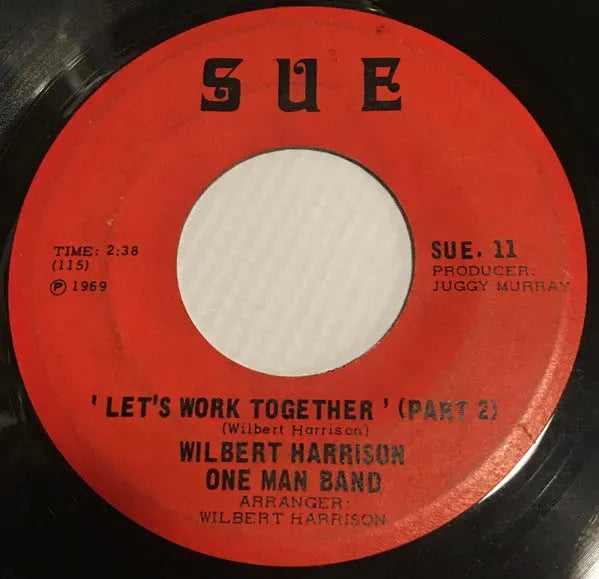 Wilbert Harrison : Let's Work Together (7", Single)