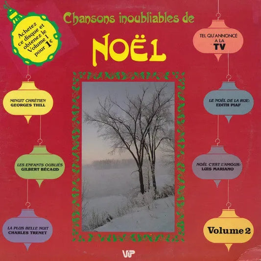 Various : Chansons Inoubliables De Noel, Volume 2 (LP, Comp)