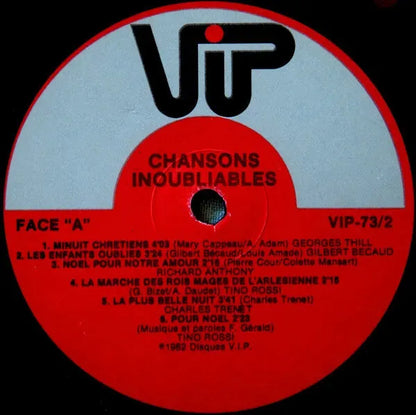 Various : Chansons Inoubliables De Noel, Volume 2 (LP, Comp)