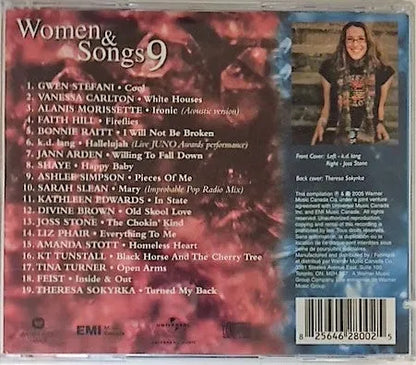 Various : Women & Songs 9 (CD, Comp)