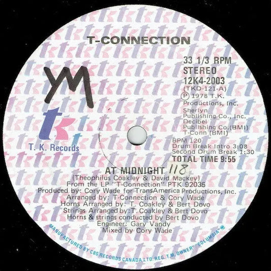 T-Connection : At Midnight (12")