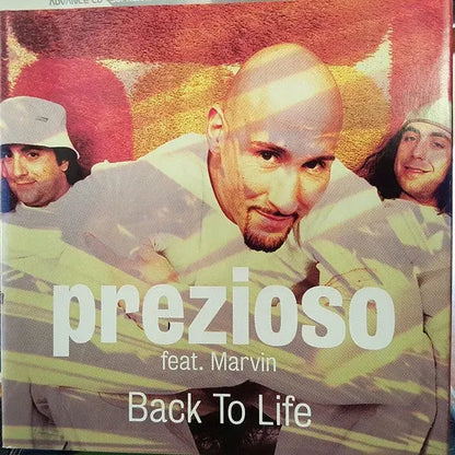 Prezioso Feat. Marvin : Back To Life (CD, Album)