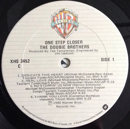 The Doobie Brothers : One Step Closer (LP, Album)