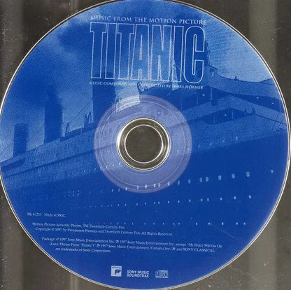 James Horner : Titanic (Music From The Motion Picture) (CD, Album, Club)