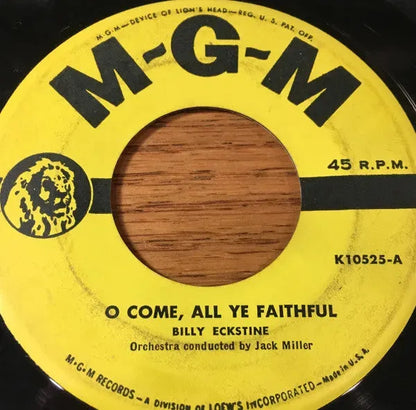 Billy Eckstine : Oh Come, All Ye Faithful (7")