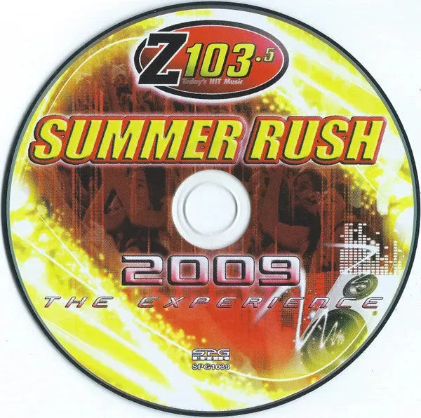 Various : Z103.5 Summer Rush 2009 (CD, Comp, Mixed)