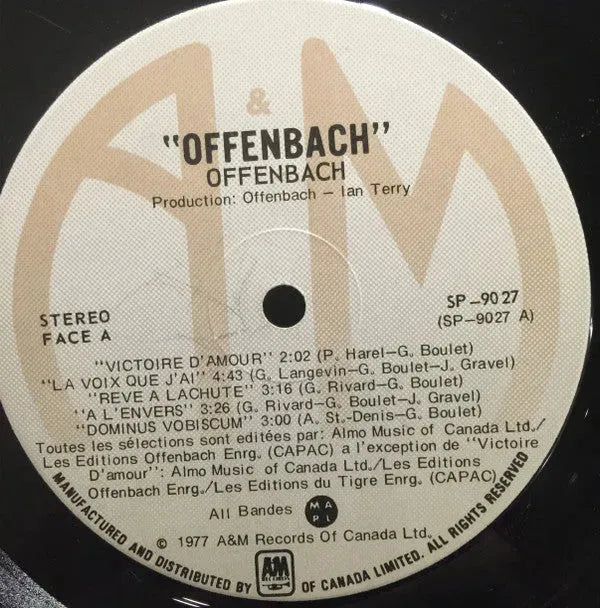 Offenbach : Offenbach (LP, Album)