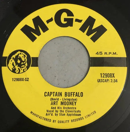 Art Mooney & His Orchestra, The Cloverleafs, The Ivys (3) : Captain Buffalo (7", Single)