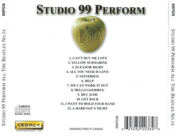 Studio 99 : Studio 99 Perform All The Beatles No.1s (CD, Album)