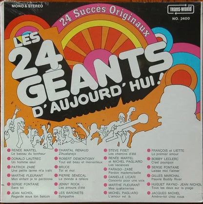 Various : 24 Succès Originaux -24 Géants d'aujourd'hui  (LP, Comp)