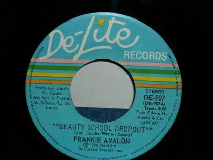 Frankie Avalon : Beauty School Dropout (7", Single)