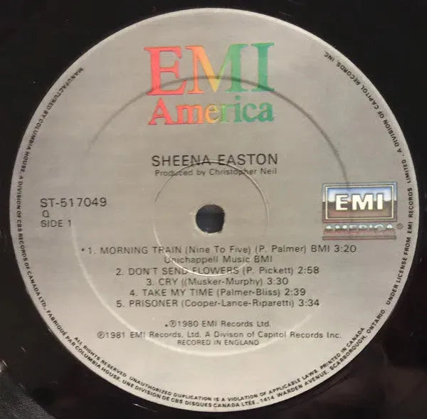 Sheena Easton : Sheena Easton (LP, Album, Club)