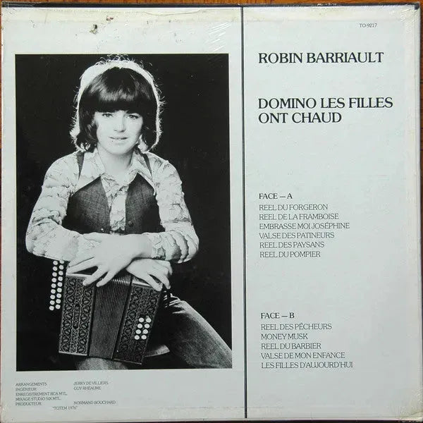 Robin Barriault : Domino "Les Filles Ont Chaud" (LP, Album)