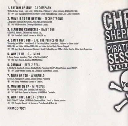 Chris Sheppard : Pirate Radio Sessions Volume 4 (CD, Mixed)