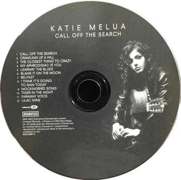 Katie Melua : Call Off The Search (CD, Album, Enh)