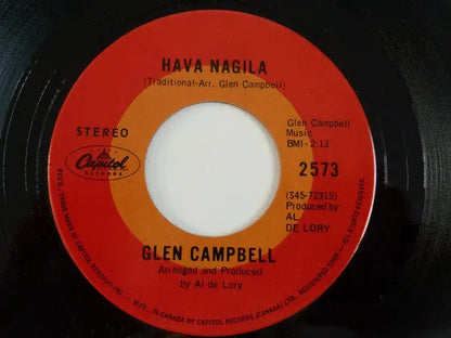 Glen Campbell : True Grit (7", Single)