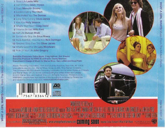 Various : What A Girl Wants (Music From The Motion Picture) (CD, Comp)