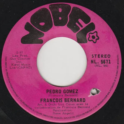 François Bernard (2) : Les Amours D'Ete (7")