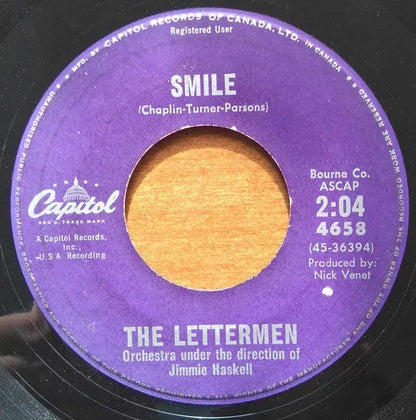 The Lettermen : When I Fall In Love (7", Single)