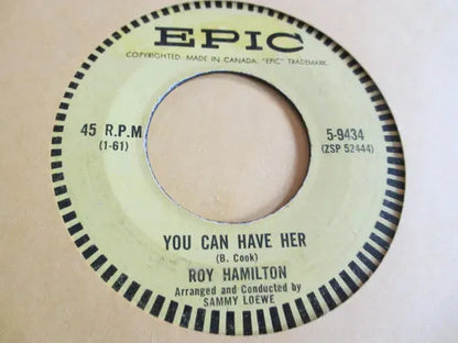 Roy Hamilton (5) : You Can Have Her  (7", Single)