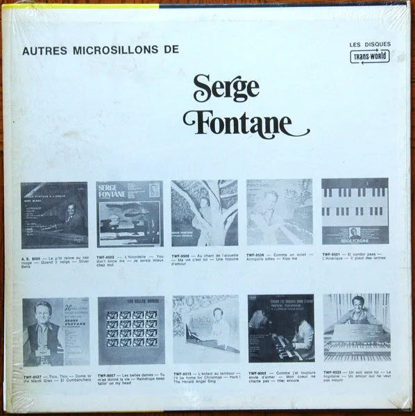 Serge Fontane : 26 Mélodies Pour Danser Et Rêver (LP, Album)