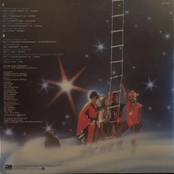 Boney M. : Nightflight To Venus (LP, Album, Gat)