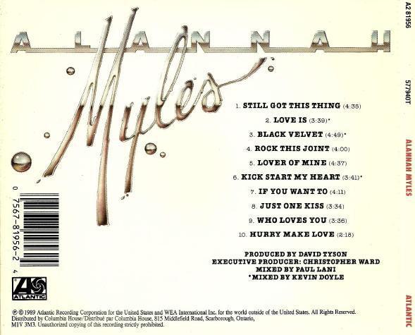 Alannah Myles - Alannah Myles (CD, Album, Club) - 75music
