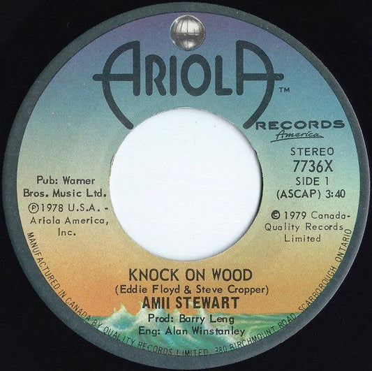 Amii Stewart - Knock On Wood (7", Single) - 75music