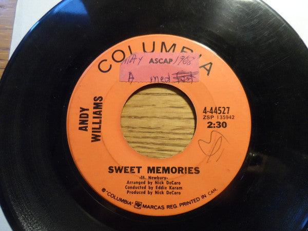 Andy Williams - Sweet Memories (7", Single) - 75music