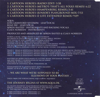 Aqua - Cartoon Heroes (HDCD, Maxi) - 75music