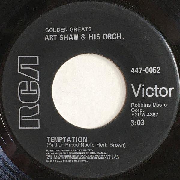 Artie Shaw And His Orchestra - Begin The Beguine / Temptation (7", Single, RE) - 75music