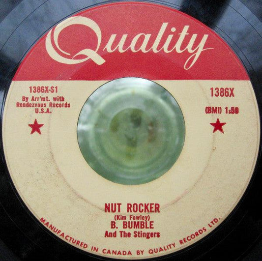 B. Bumble & The Stingers - Nut Rocker (7", Single) - 75music
