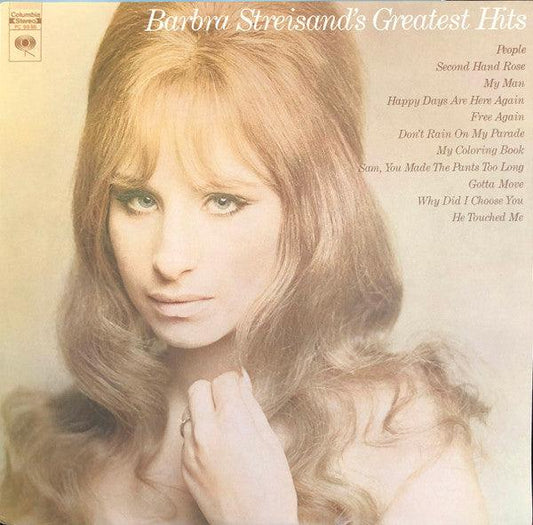 Barbra Streisand - Barbra Streisand's Greatest Hits (LP, Comp, RE) - 75music