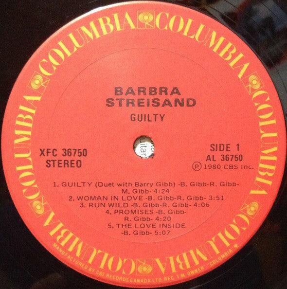 Barbra Streisand - Guilty (LP, Album, Gat) - 75music