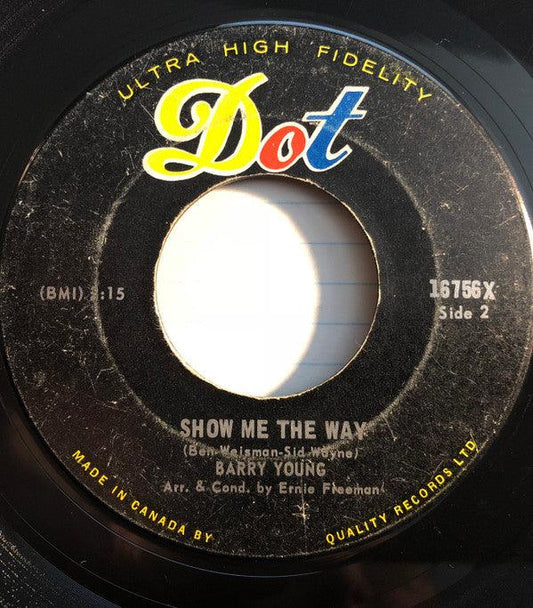 Barry Young - Show Me The Way (7") - 75music