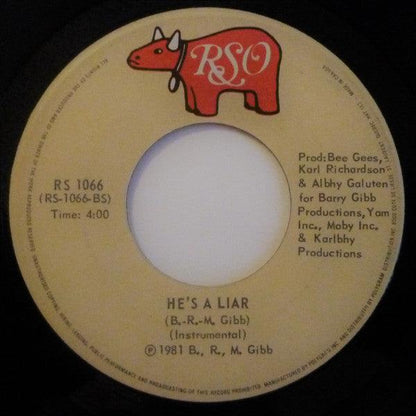 Bee Gees - He's A Liar (7", Single) - 75music