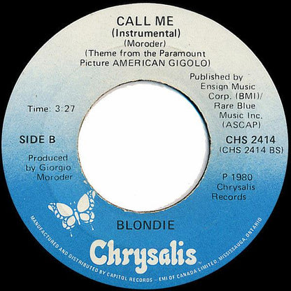 Blondie - Call Me (7", Single, Sho) - 75music