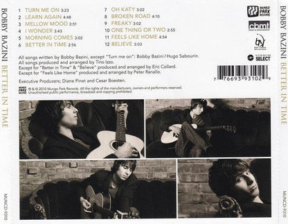 Bobby Bazini - Better In Time (CD, Album, Jew) - 75music