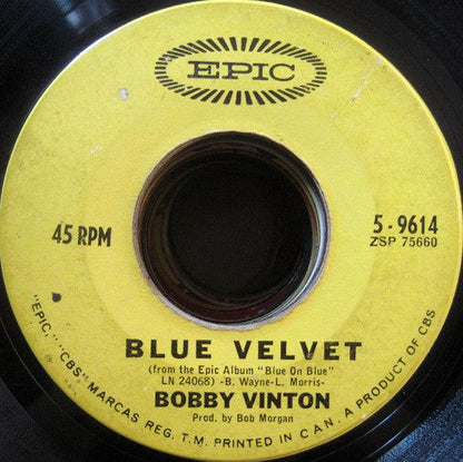 Bobby Vinton - Blue Velvet (7", Single) - 75music