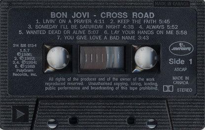 Bon Jovi - Cross Road (Cass, Comp, Dol) - 75music