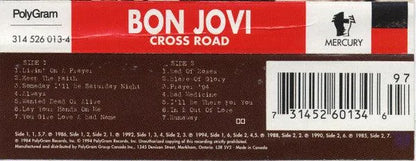 Bon Jovi - Cross Road (Cass, Comp, Dol) - 75music - Canada's Online Record Store