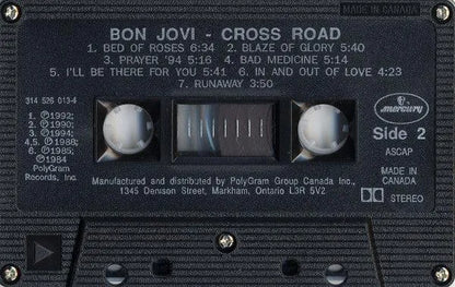 Bon Jovi - Cross Road (Cass, Comp, Dol) - 75music - Canada's Online Record Store