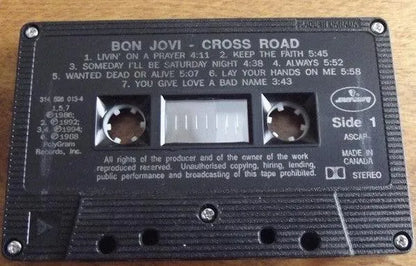 Bon Jovi - Cross Road (Cass, Comp, Dol) - 75music - Canada's Online Record Store