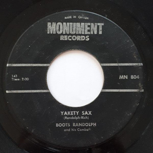 Boots Randolph And His Combo - Yakety Sax (7", Single) - 75music
